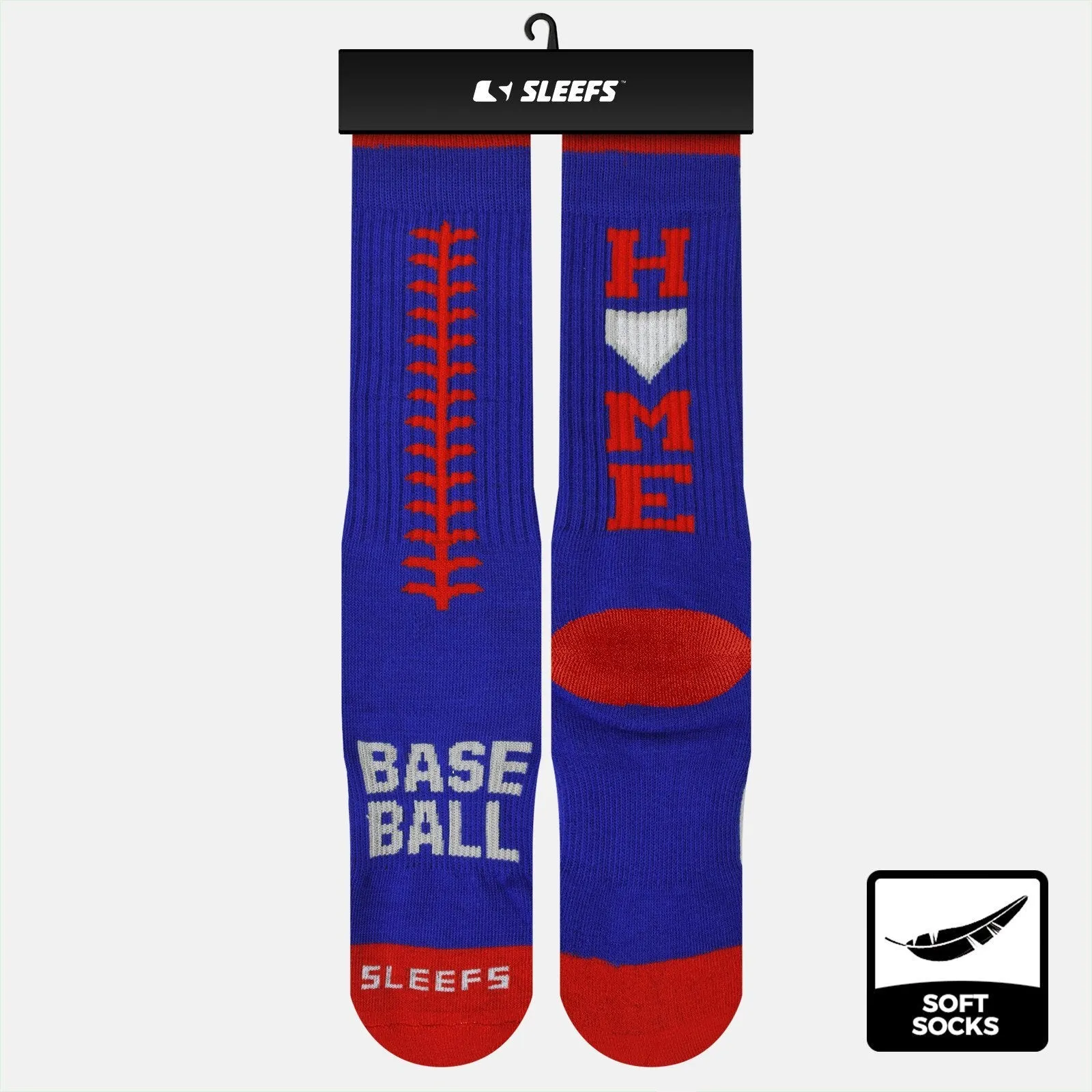 Home Baseball soft socks