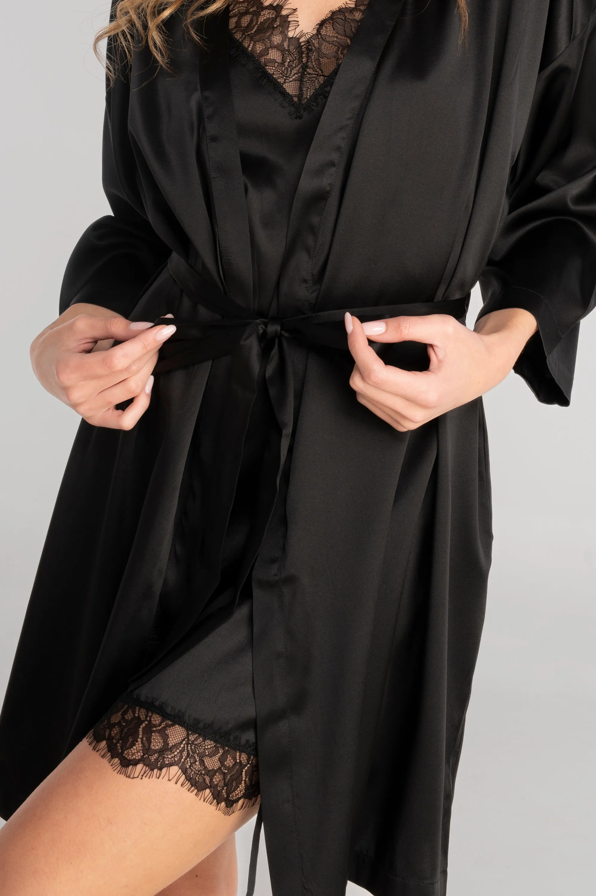 Homewear silk kimono 10310