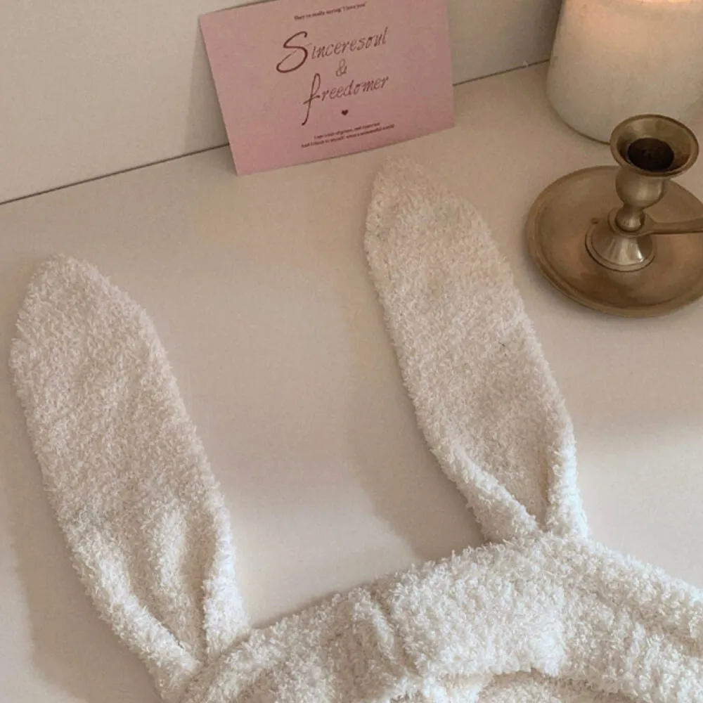 Honey Bunny Heart Graphic Rabbit Ears Homewear Dress