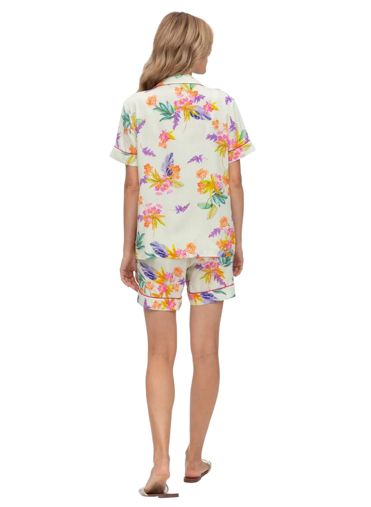 Honey Short Maternity Pyjama - Spring Bouquet