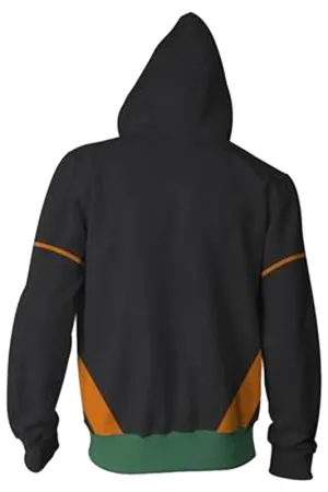 Hoodie Boku no Hero Bakugou Katsuki Zip Up Hoodie Unisex