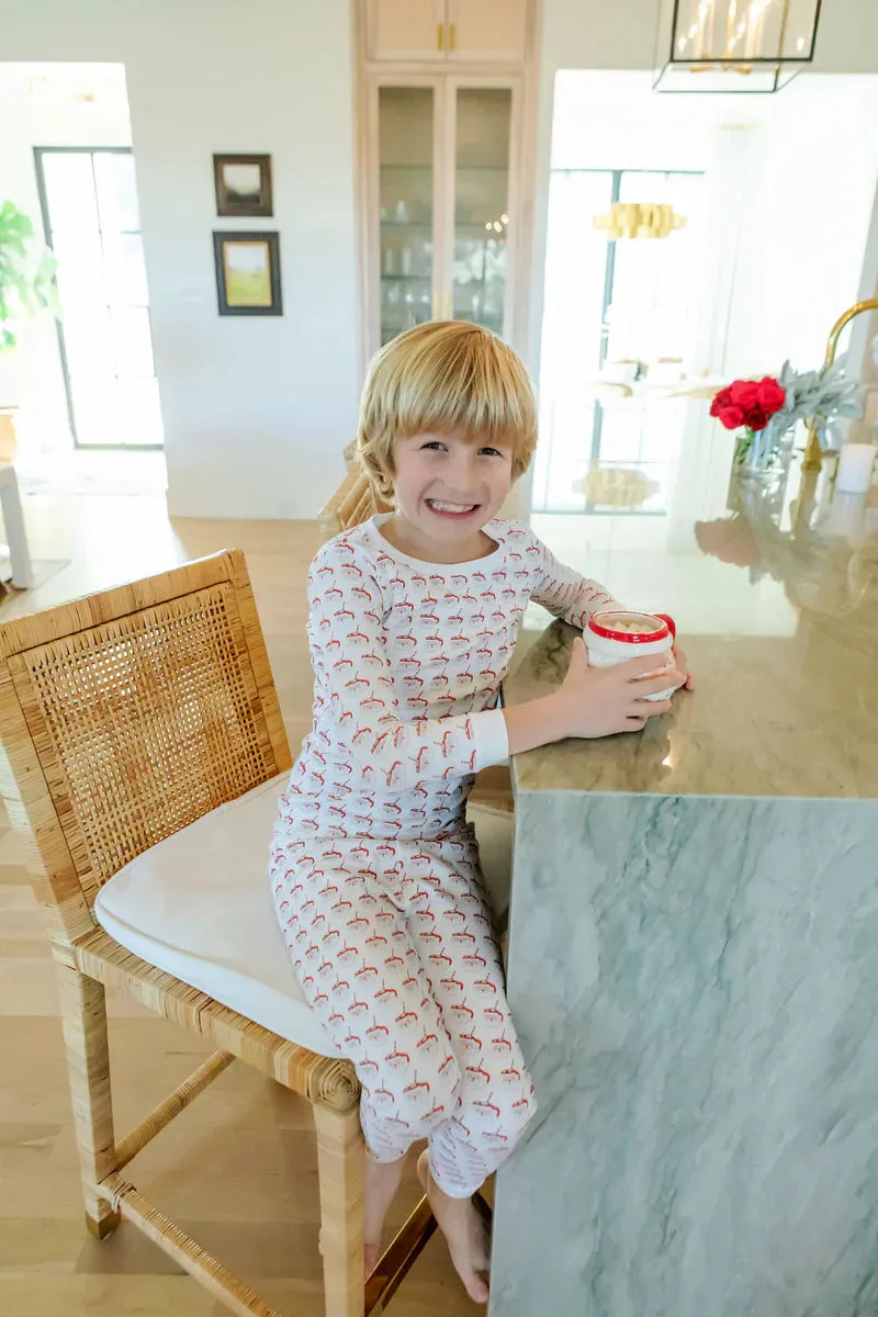 Hot Cocoa Santa Grayson Pajama Set