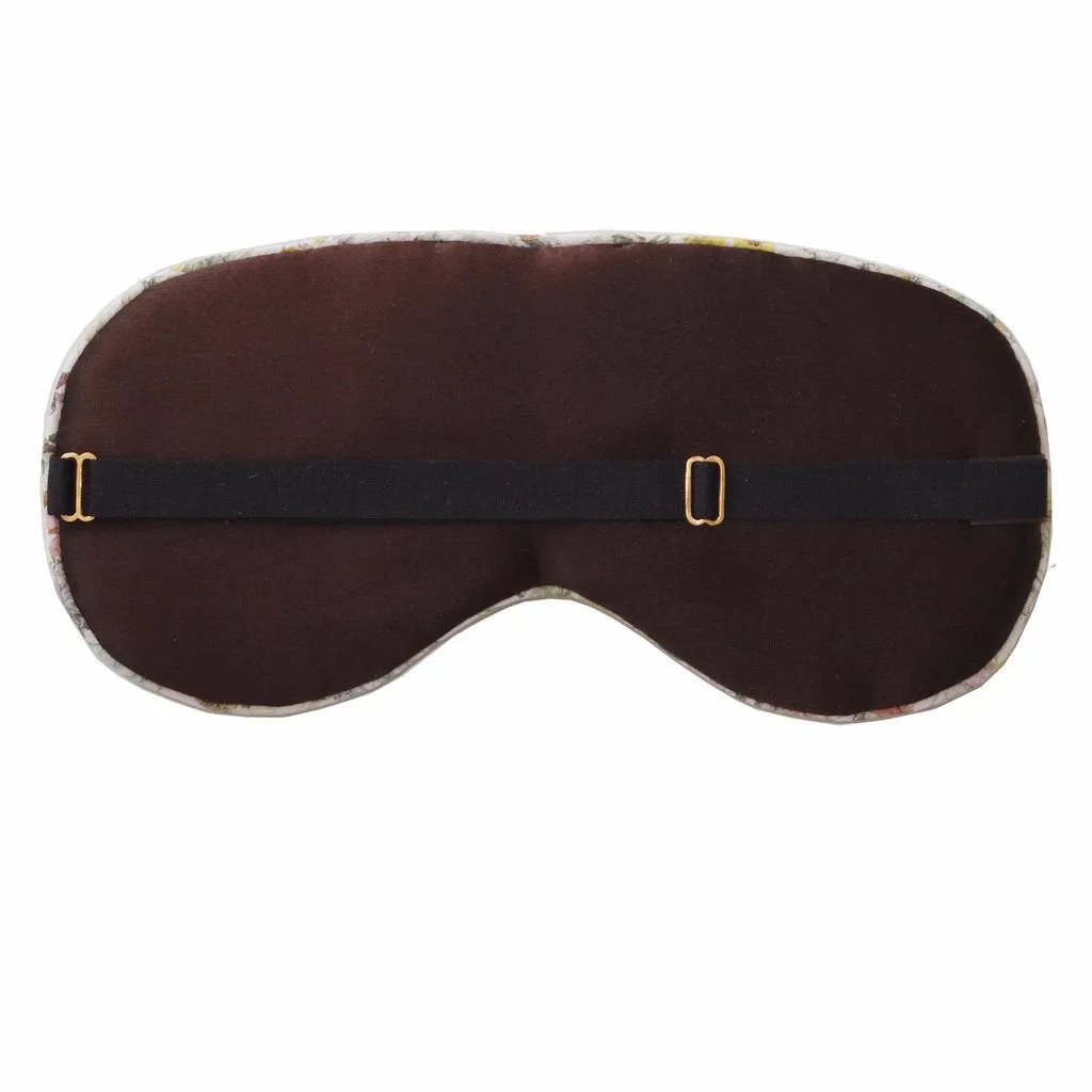 Hypnos Sleep Mask in Blue Stately Bouquet Liberty Print