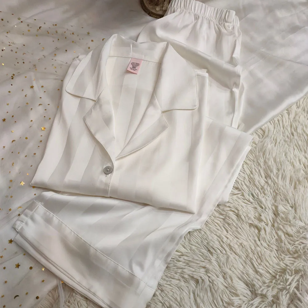 Ice Silk home Sleep Pajamas