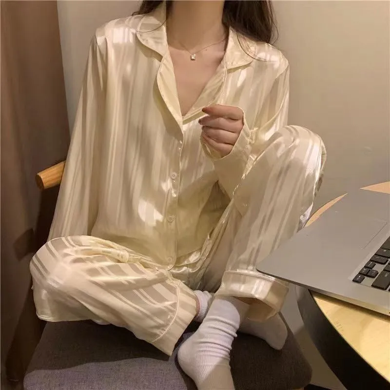 Ice Silk home Sleep Pajamas
