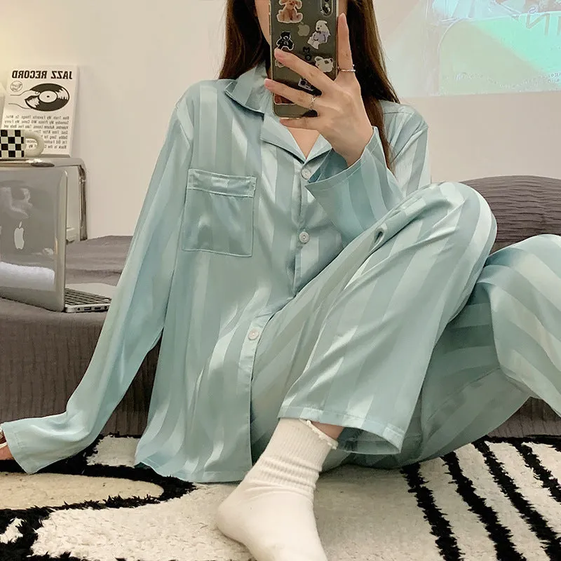 Ice Silk home Sleep Pajamas
