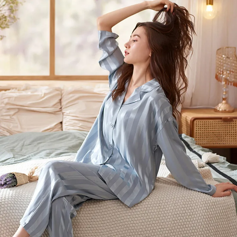Ice Silk home Sleep Pajamas