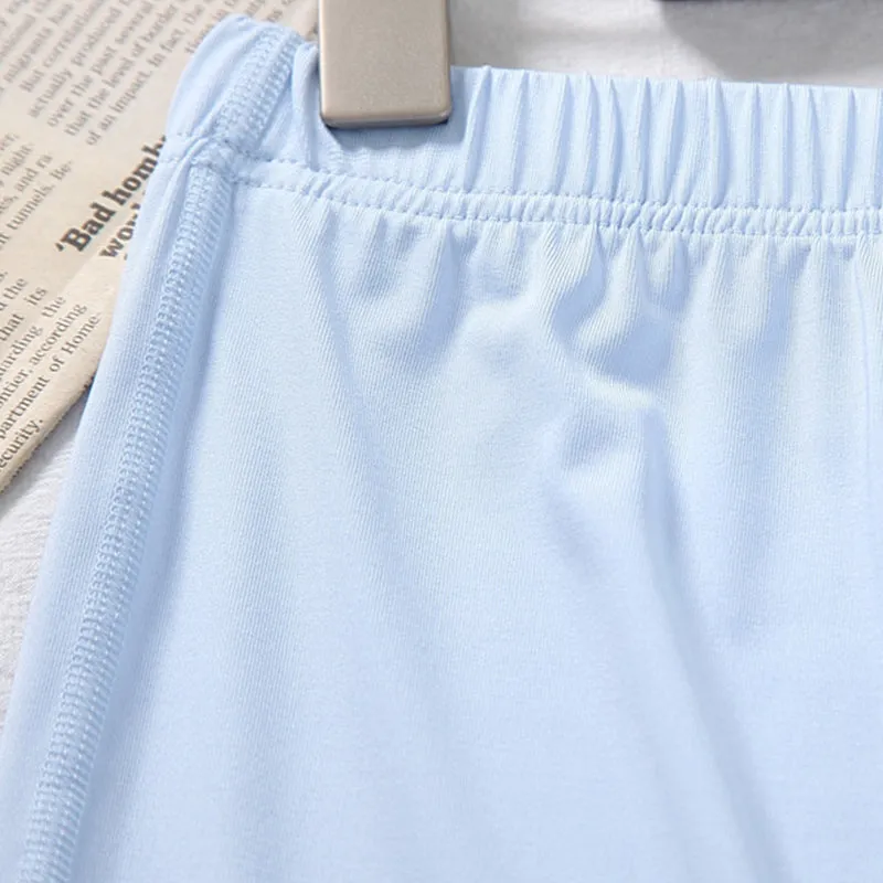 Ice Silk Homewear Breathable Loose Boxers