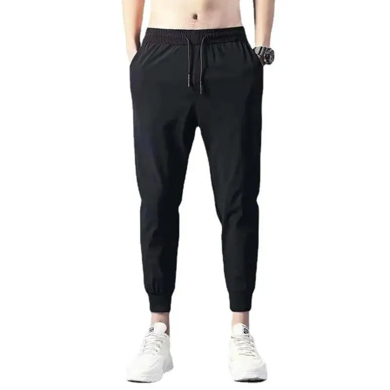 Ice Silk Mesh Sweatpants