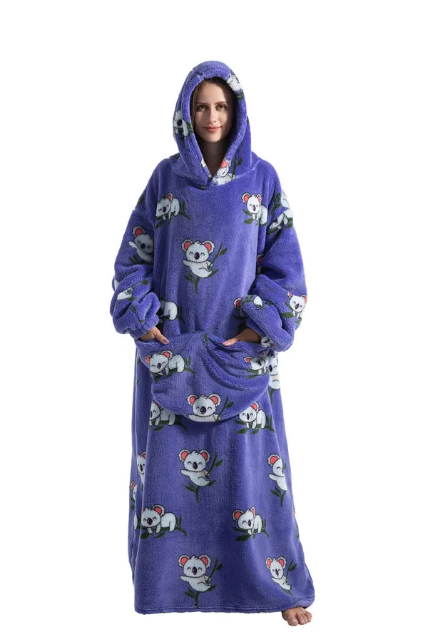 Incredibly Long Blanket Sweatshirts Suit