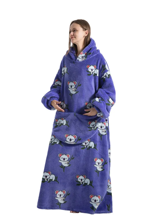 Incredibly Long Blanket Sweatshirts Suit