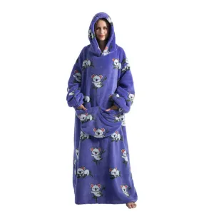 Incredibly Long Blanket Sweatshirts Suit
