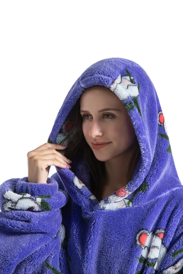 Incredibly Long Blanket Sweatshirts Suit