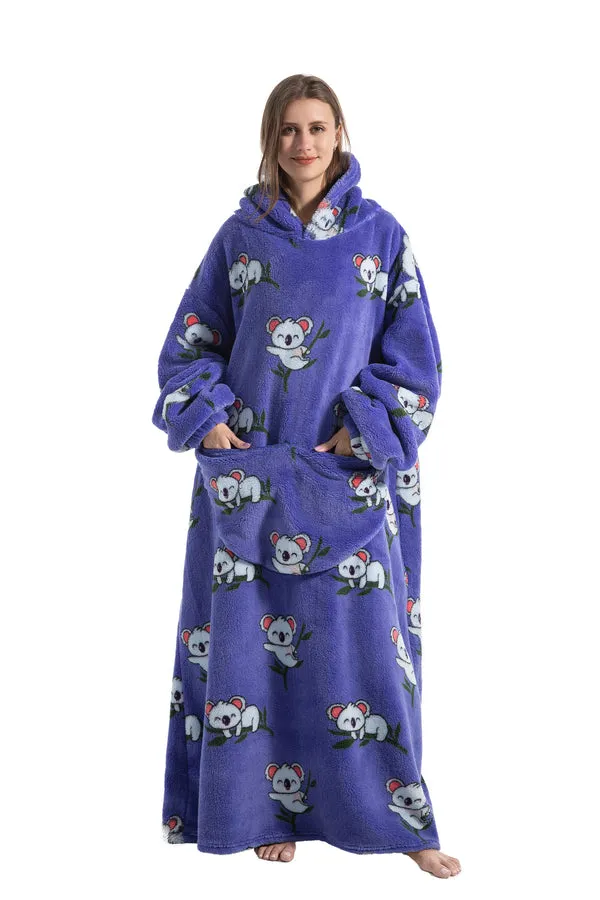 Incredibly Long Blanket Sweatshirts Suit