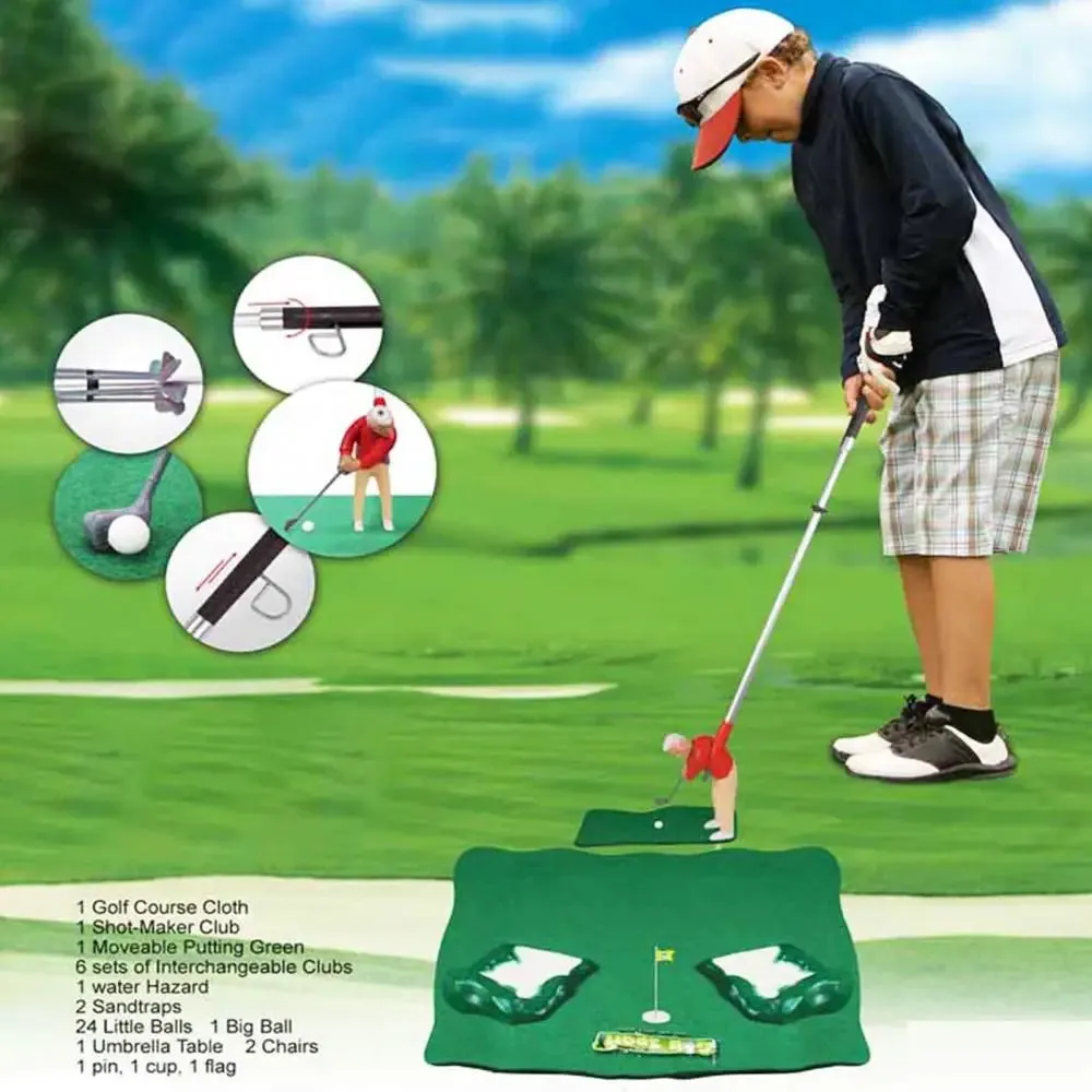 Indoor Mini Golf Fun Set for Kids - Parent-Child Game Toy