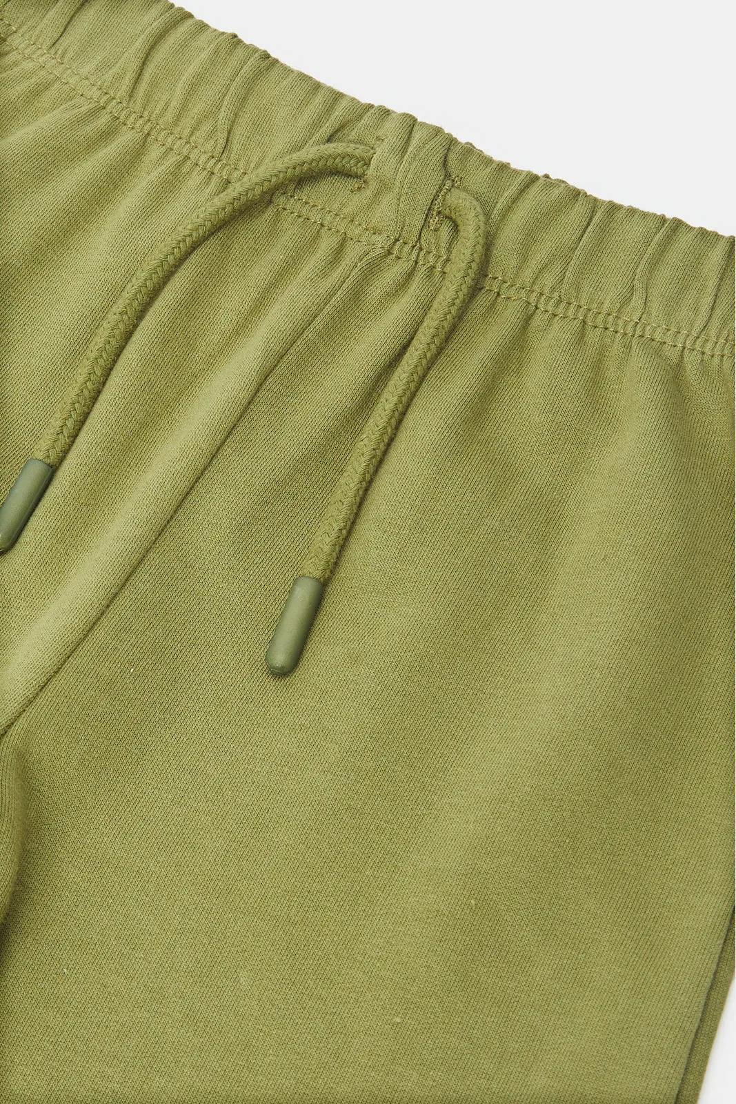 Infant Boys Mustard And Olive Printed Set (2 Piece)