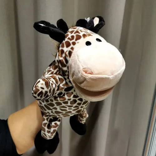 Interactive Panda Plush Hand Puppet - Fun Learning Toy for Kids' Storytime