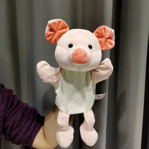 Interactive Panda Plush Hand Puppet - Fun Learning Toy for Kids' Storytime