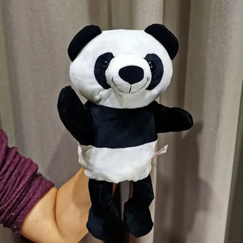 Interactive Panda Plush Hand Puppet - Fun Learning Toy for Kids' Storytime
