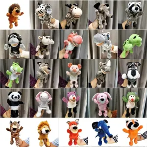 Interactive Panda Plush Hand Puppet - Fun Learning Toy for Kids' Storytime