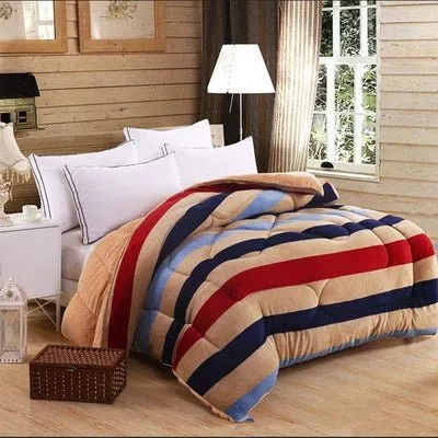 Inuit Thickened Warm Berber Fleece Winter Quilt