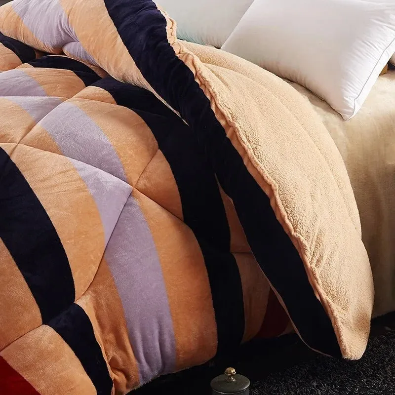 Inuit Thickened Warm Berber Fleece Winter Quilt