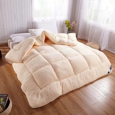 Inuit Thickened Warm Berber Fleece Winter Quilt