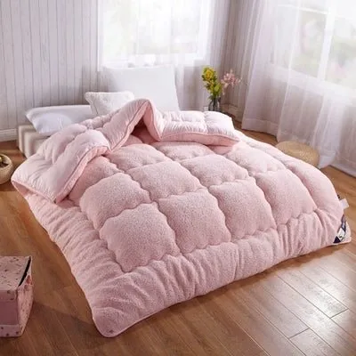 Inuit Thickened Warm Berber Fleece Winter Quilt