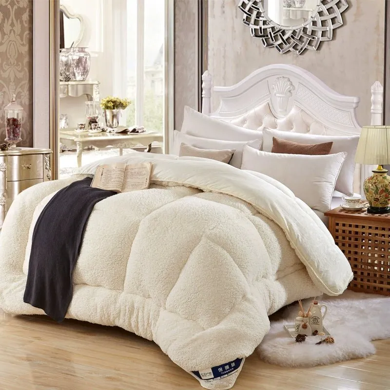 Inuit Thickened Warm Berber Fleece Winter Quilt