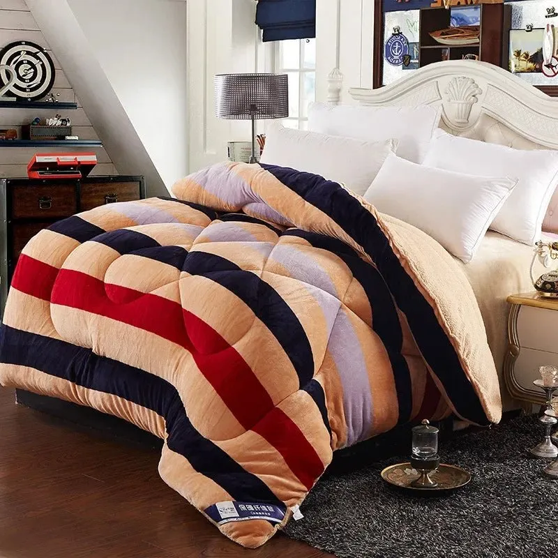 Inuit Thickened Warm Berber Fleece Winter Quilt