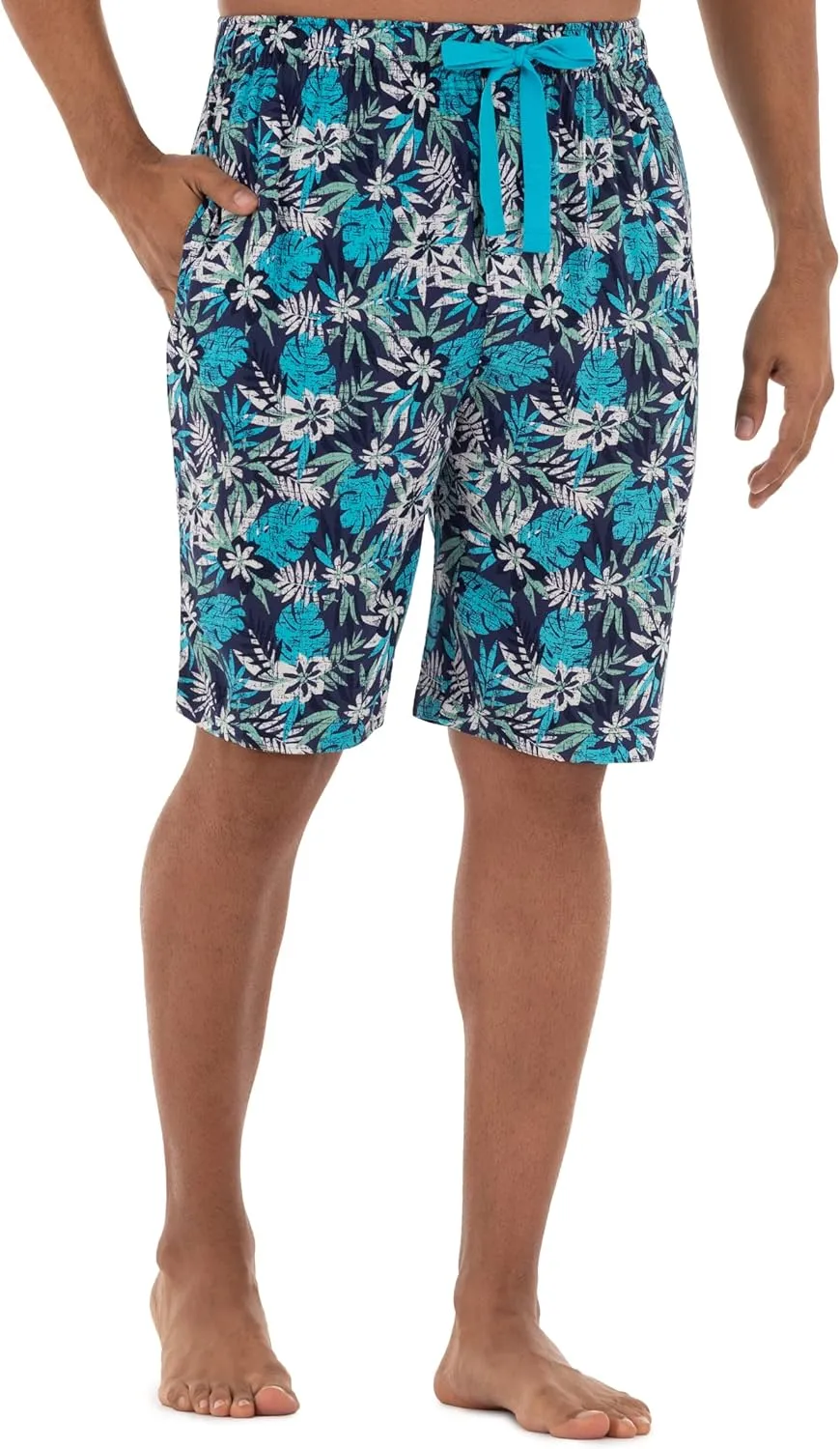 IZOD mens Printed Rayon Sleep Short