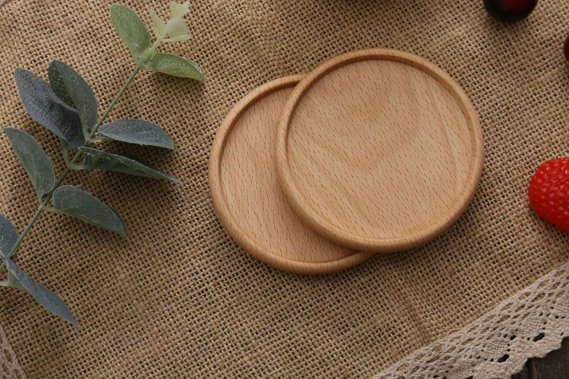 Japanese-style non-slip cup mats