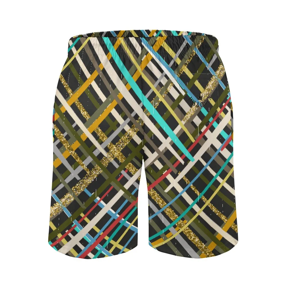 #jc7 JAXS N CROWN Men's casual beach shorts