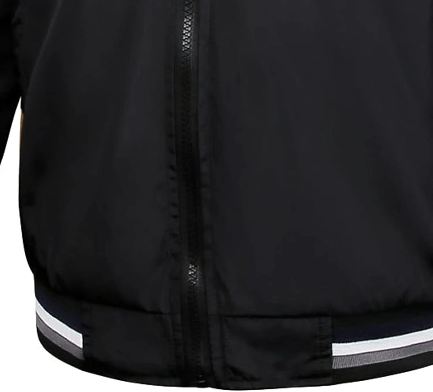 JEShifangjiusu Men'S Varsity Baseball Jacket Zip Up Active Coat Bomber Jacket Outwear Lightweight Windbreaker Casual Jacket