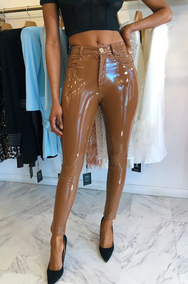 Jessica Bara Stan Latex Pants