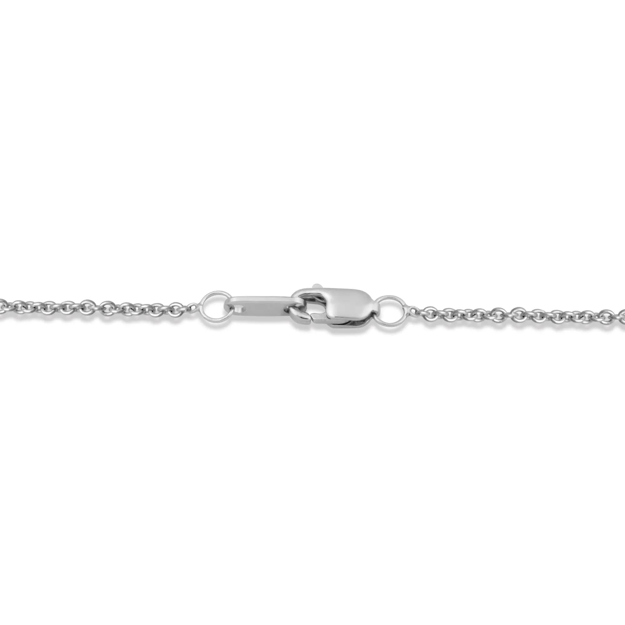 Jewelili Sterling Silver With Parent One Child Family Heart Pendant Necklace
