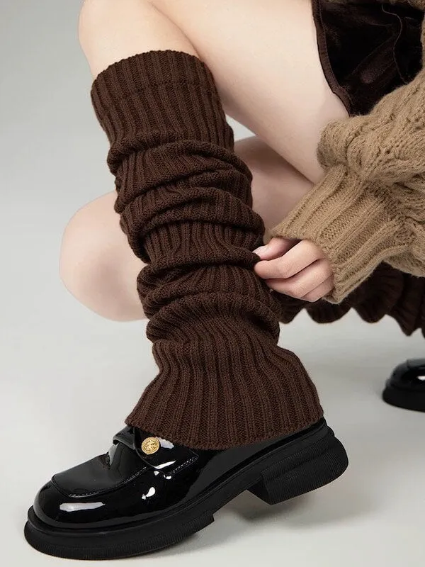 Jk thickened leg warmers
