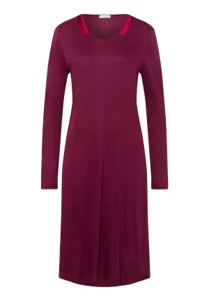 Joela Cotton Blend Nightgown | Ruby Wine 74977-2423