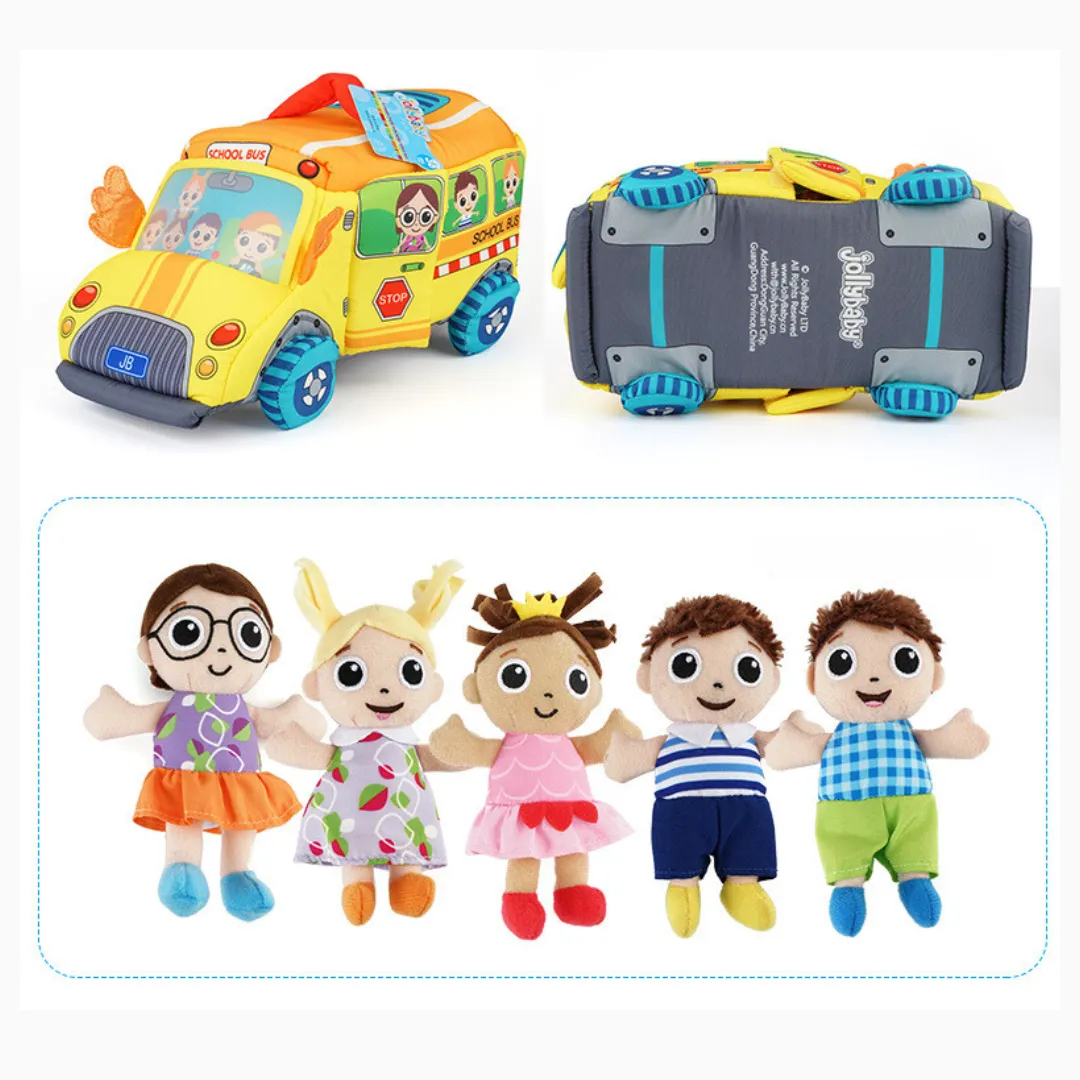Jollybaby School Bus Parent-Child Set