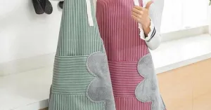 K Kudos Waterproof And Oil Proof Hand Wipe Simple Apron