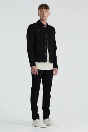 Kash Denim Jacket - Black