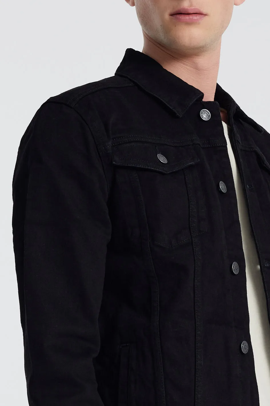 Kash Denim Jacket - Black