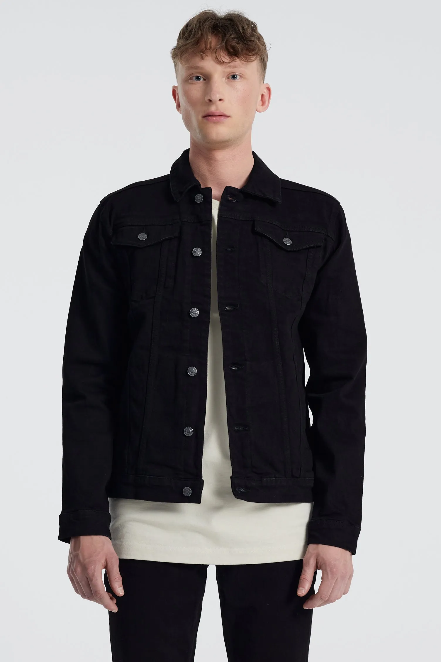 Kash Denim Jacket - Black