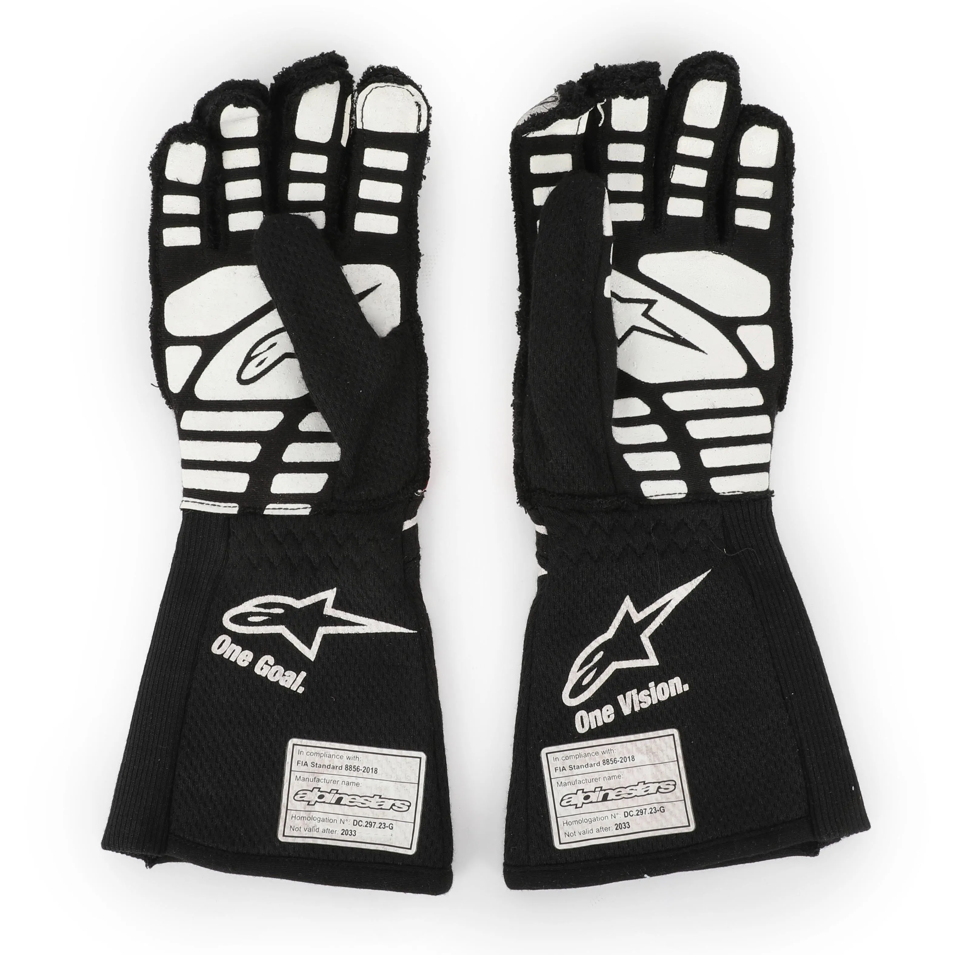 Kevin Magnussen Signed 2024 Season Moneygram Haas F1 Team Grand Prix Used Gloves