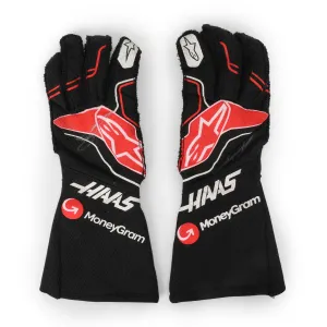 Kevin Magnussen Signed 2024 Season Moneygram Haas F1 Team Grand Prix Used Gloves