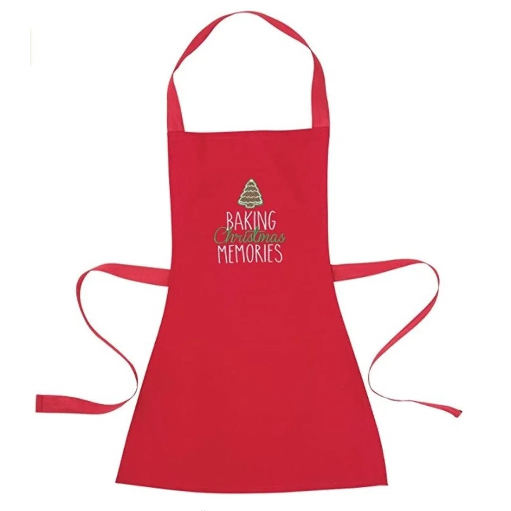 Kids Baking Christmas Memories Apron