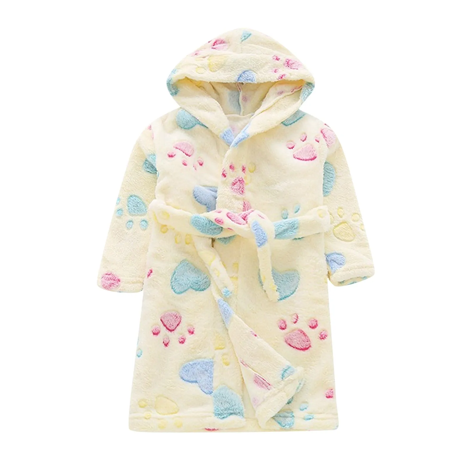 Kids Boys Girls Warm Cartoon Bathrobes/Sleepwear