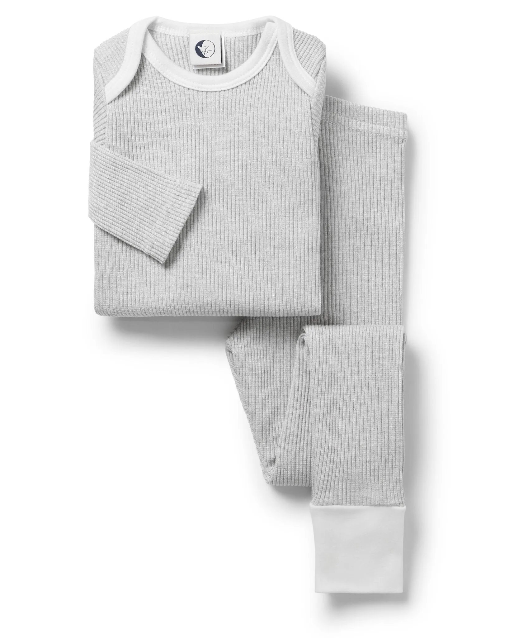 Kids Chunky Rib Lounge Set | Pebble