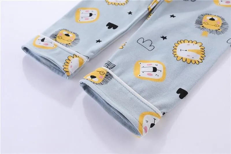 Kids Long Sleeve Pajamas Set