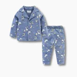 Kids Long Sleeve Pajamas Set